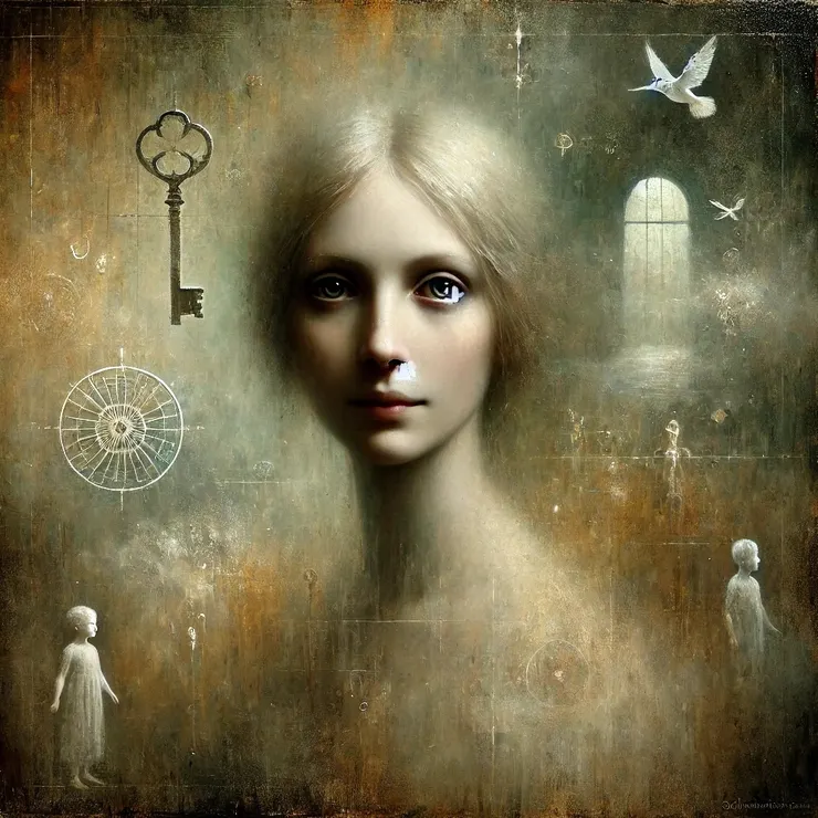 Jane nodded, her silver-gray eyes reflecting the weight of his request. She didn't ask questions; she never did. Instead, she guided him to a chair and set to work.