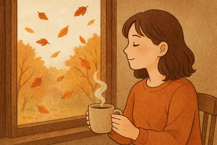 立冬，代表著正式踏入冬季，您感受到氣溫的變化嗎？（圖片由 Copilot 協助創作）