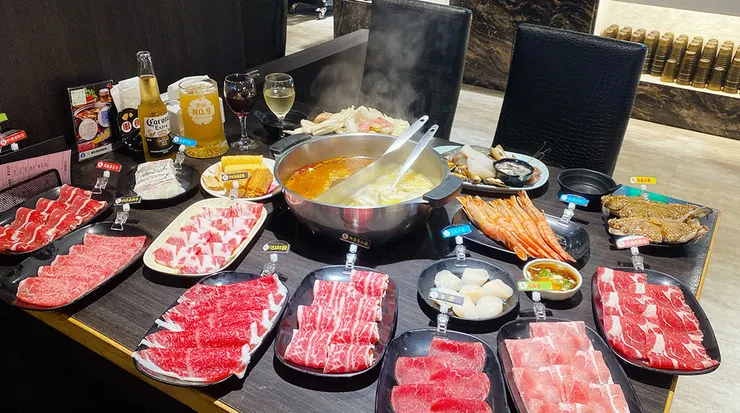 桃園林口火鍋吃到飽推薦-魔椒頂級鴛鴦鍋-林口店