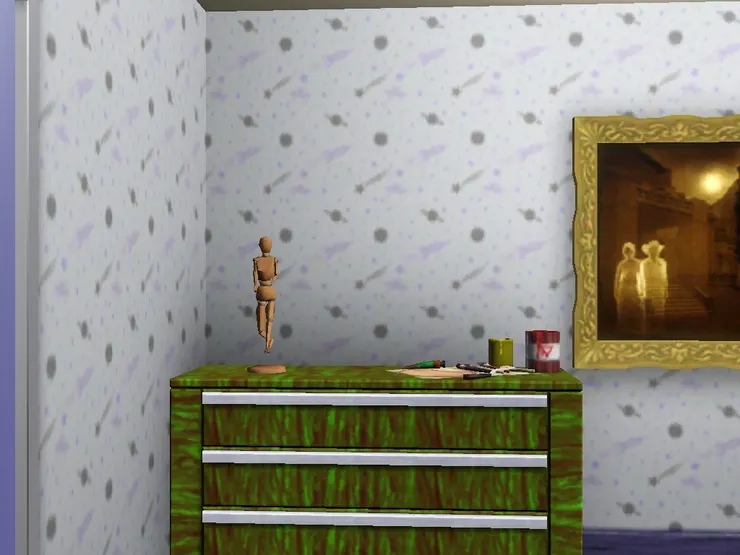 繪畫用品很多(我自己也是...)，因此存放的櫃子也有幾個。