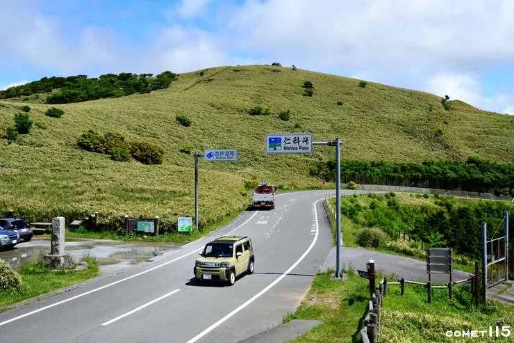 劇中也曾出現的仁科峠可以當作是稜線公路的起點