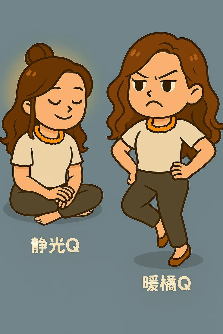 一切從我與我的靈連結開始說起,或許我們彼此間都是用這種鬥嘴方式討論著生命課題。 偏偏…她就是很知道我的痛點,一戳就中,然後我瞬間就會急著跳腳防守、翻白眼跟她吵架。這就是我們的日常~哈哈哈。