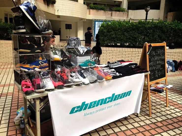 照片拍攝自2015年辰清潔嶺東市集擺攤