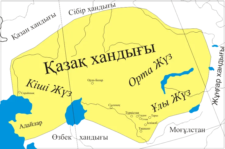 Kazakh Khanate 1456-1847