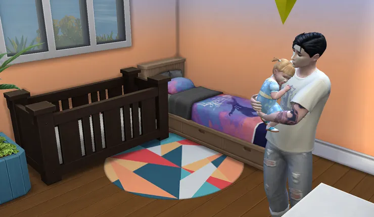 棣棣: 我們的桑雅好安靜...