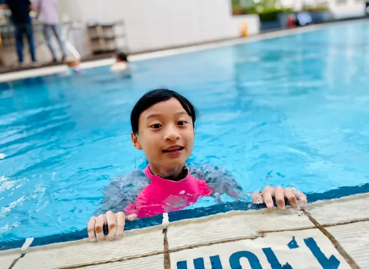 ▲ 還好出發前麻麻已將泳衣放入行李箱