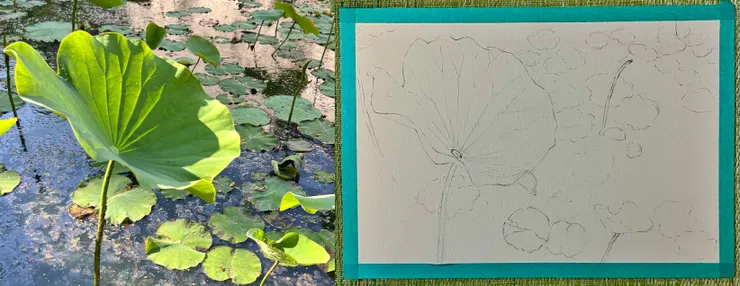 圖 YH.CC@水彩練習 W62 . 待完成