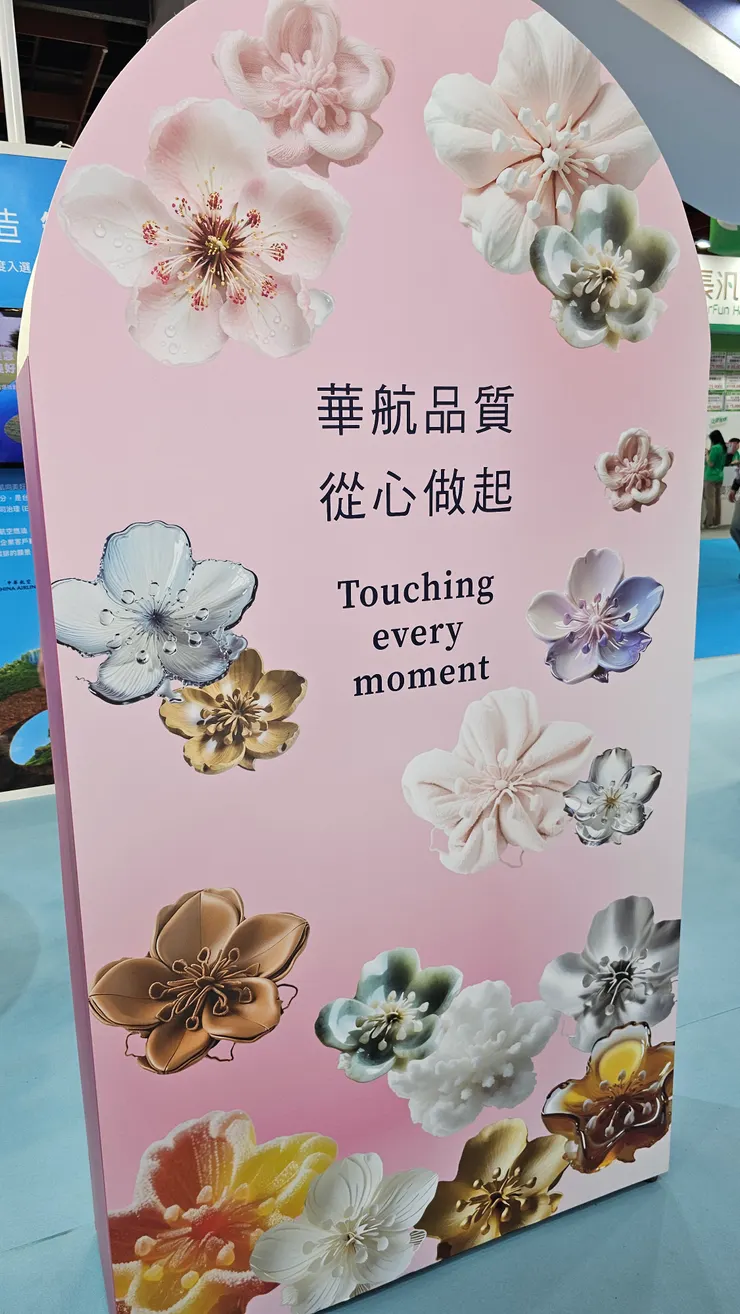 好多好漂亮的華航梅花!