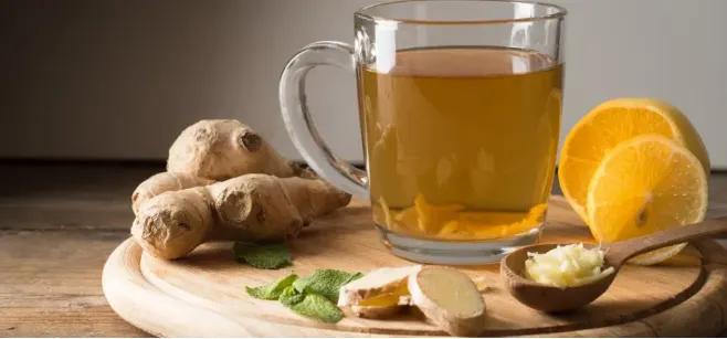 檸檬薑茶