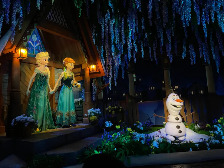 冰雪奇緣~魔雪奇幻樂園內景。