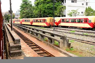 第一次近距離觀看洗車線的構造