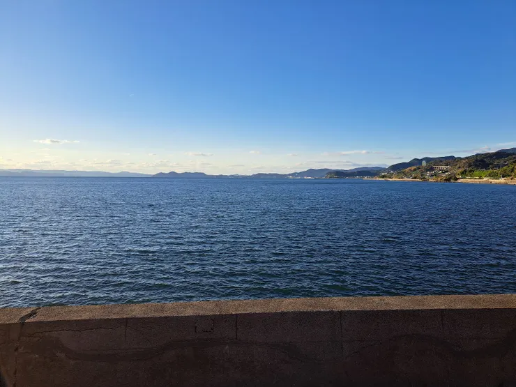 屬於內海的大村灣海面非常平靜