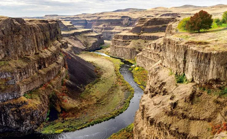 Palouse Falls Provincial Park，位於美國華盛頓