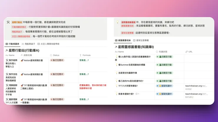 下半部(行動庫+外部知識庫)