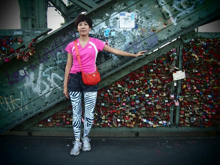 霍亨索倫鐵橋與愛情鎖 @科隆