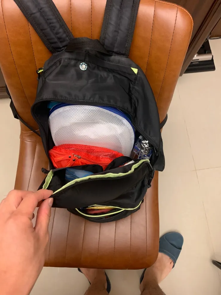 對我來說，一個背包走遍天下是最方便的整理方式