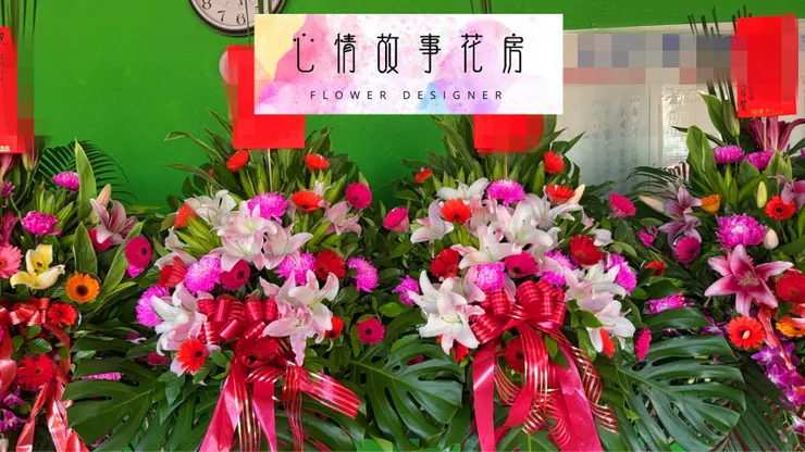 台南安南區最大羅馬柱花店｜心情故事花房｜新鮮花材、快速送達、專業服務