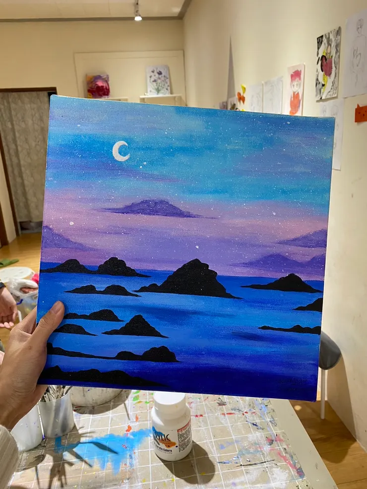 壓克力畫0002-Love 3000 & Peace