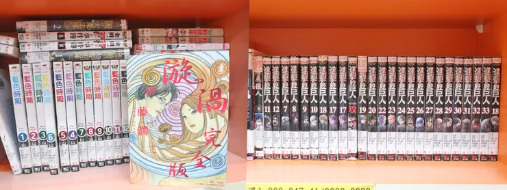 鹽埕分館 / 漫畫種類非常多元。