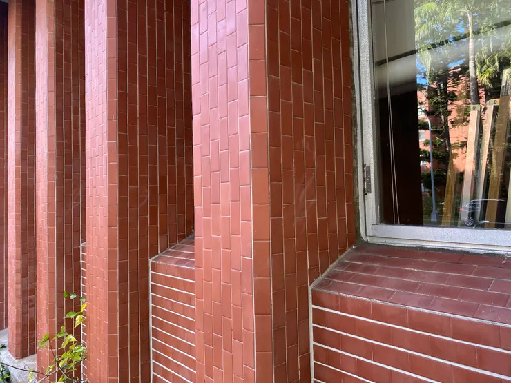 縱橫交錯的磁磚貼法