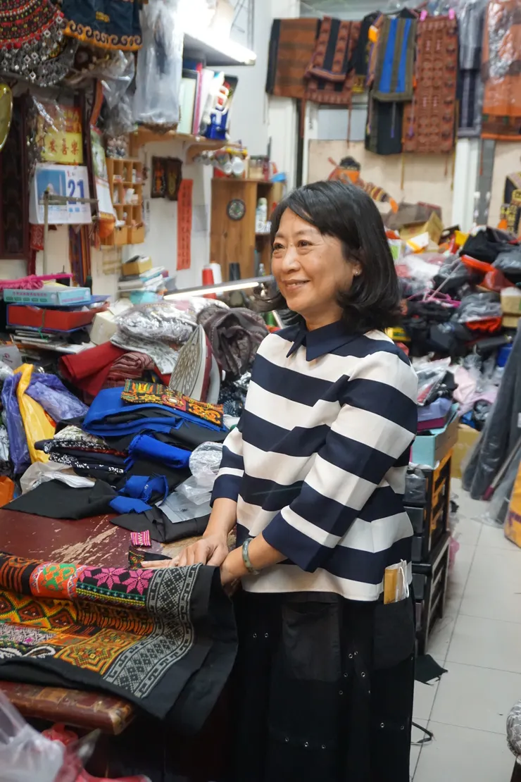 ▲張瓊文談論潮州新時代的願景，期盼能持續推動在地老店傳承與創新。吳鈺涵攝