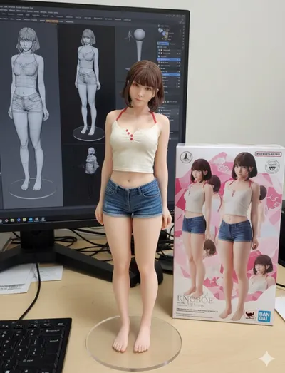 來點最近很多人嘗試的公仔