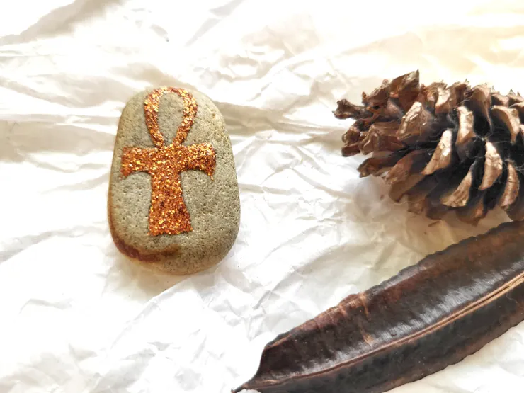 圖 | 生命之鑰護身物由【梵靈乾坤工作室】製作提供