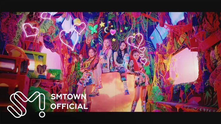 圖片來源:aespa 에스파 'Black Mamba' MV YouTube