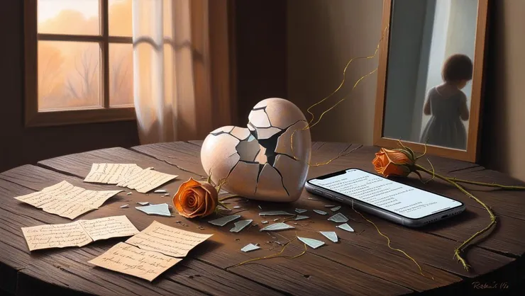 作者以 Conva AI生成圖像，靈感來自《那些情節其實都還在》詩作意象（僅供本文使用，未經授權請勿擷取或另作用途。）