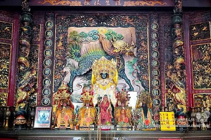 註生娘娘、關聖帝君、月老公(圖片截圖於網路)