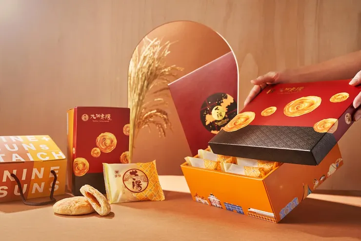 圖說：九個太陽結合創意與傳統，打造令人驚豔的的中秋月餅。（圖/ 九個太陽）