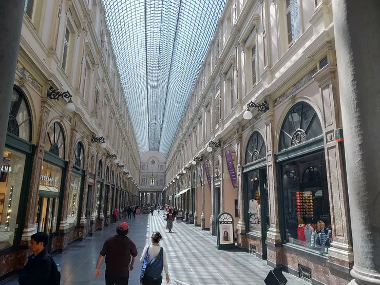 聖胡貝長廊為歐洲歷史最久的購物長廊之一