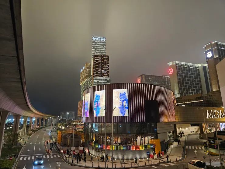 現在澳門示意圖，當初根本沒拍😆