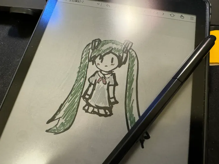 隨手塗鴉的咪哭