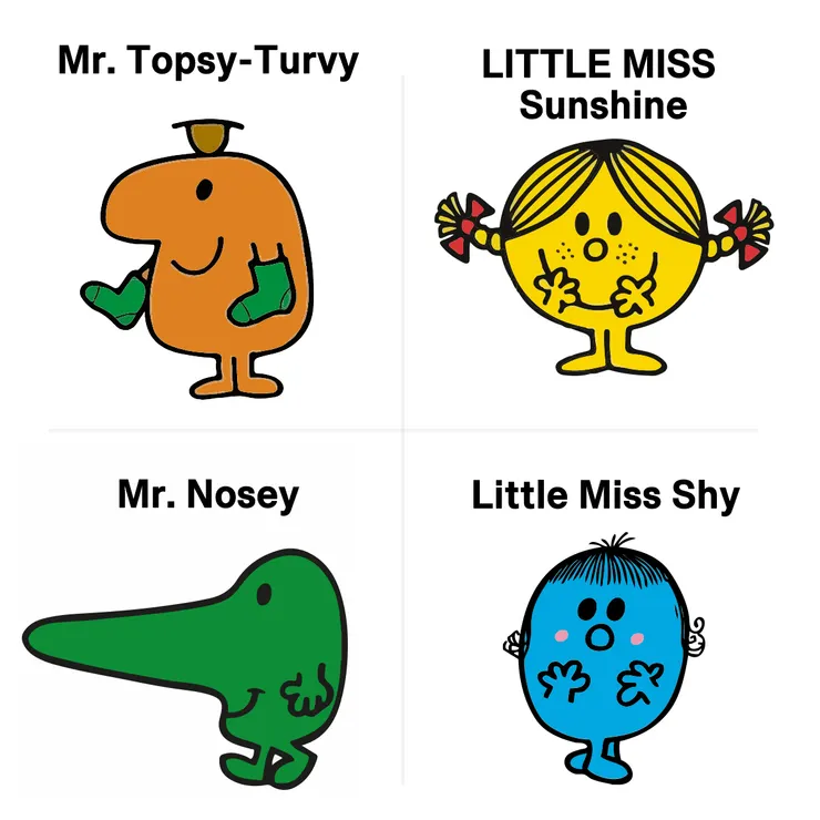 圖片MR. MEN™ LITTLE MISS™ © 2025 THOIP 版權所有。