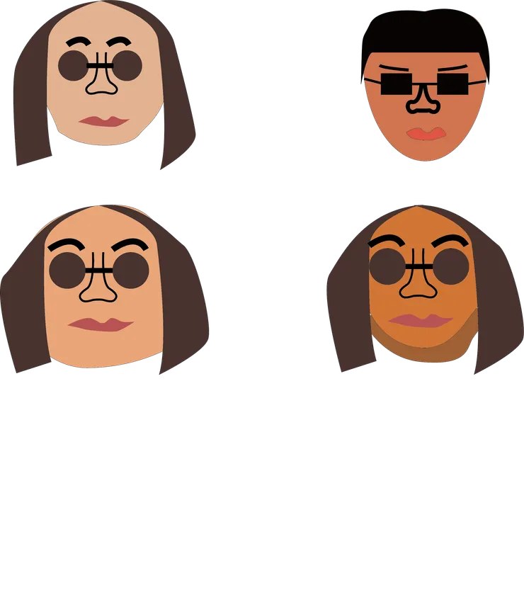 疫情期間視訊中朋友的作畫