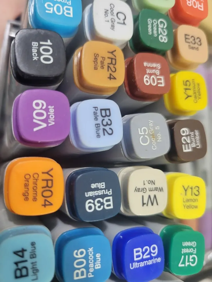 72支麥克筆,至今都還能拿來畫畫