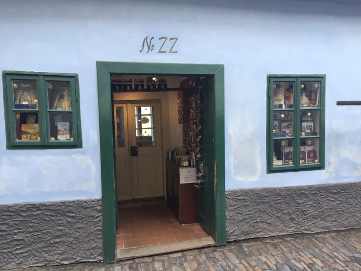 布拉格黃金巷卡夫卡書屋