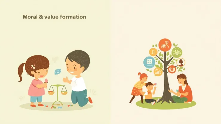 道德與價值萌芽,大腦像小樹,每一次陪伴都是澆水