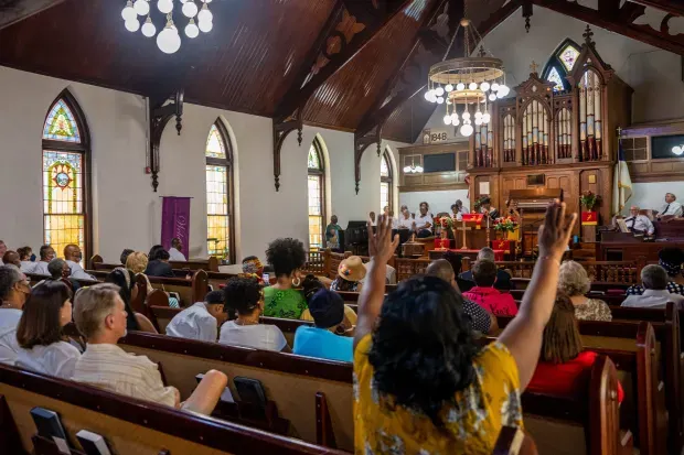 教堂或宗教場所會舉行感恩禮拜。