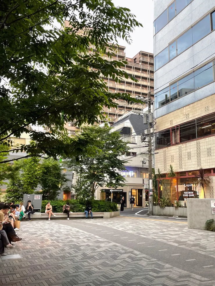 店裡望出去的風景