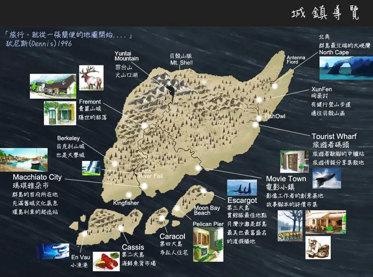 大蝸牛群島簡介