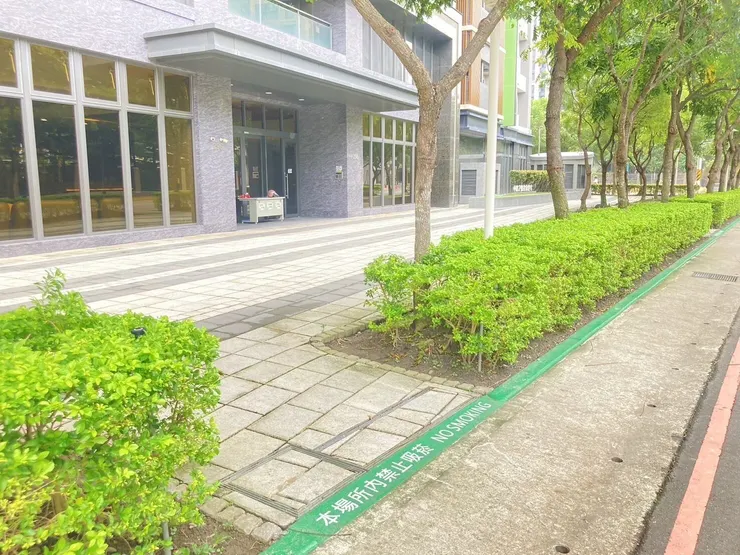 桃園推動無菸社宅。圖／桃園住發處