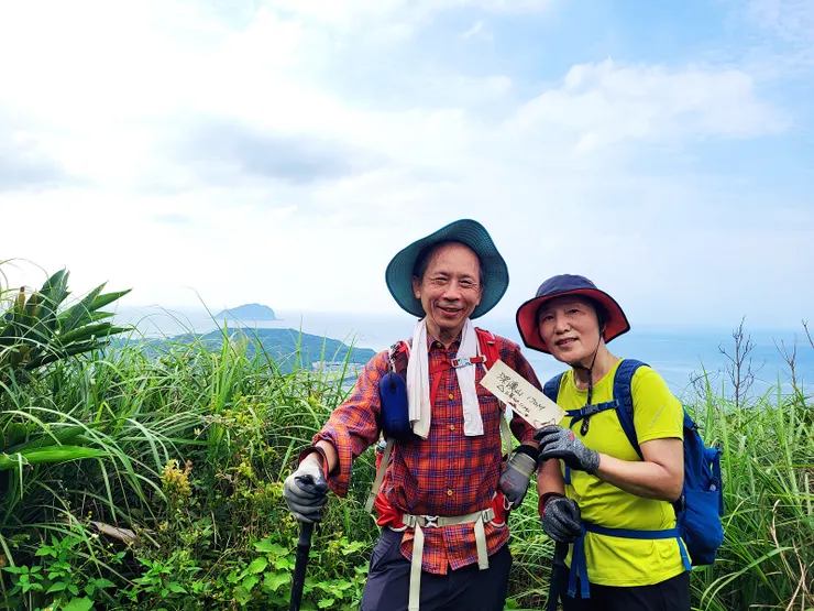 ▲16:25深澳山，海拔高度170公尺，三等三角點1124號