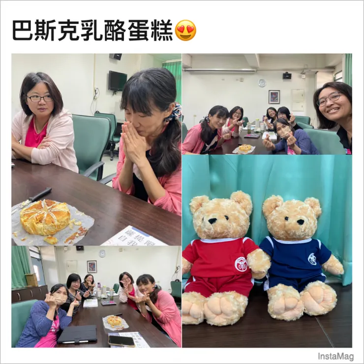 有甜點就很美好🥰（岡山小萌友，超口愛❤️）