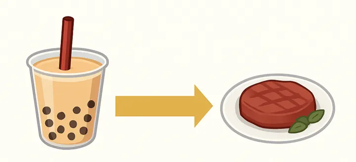 珍珠奶茶的成功或許能帶給細胞培養肉更多希望