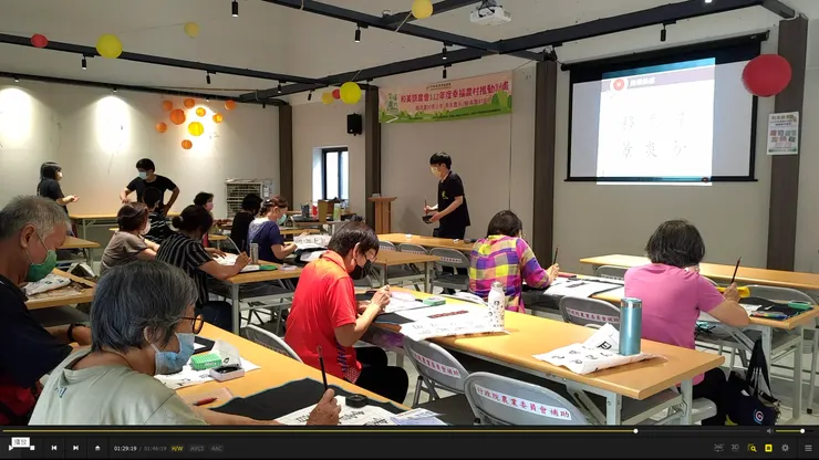 彰化和美正念書法班：觀念統整與重點回顧（林冠傑，2023）