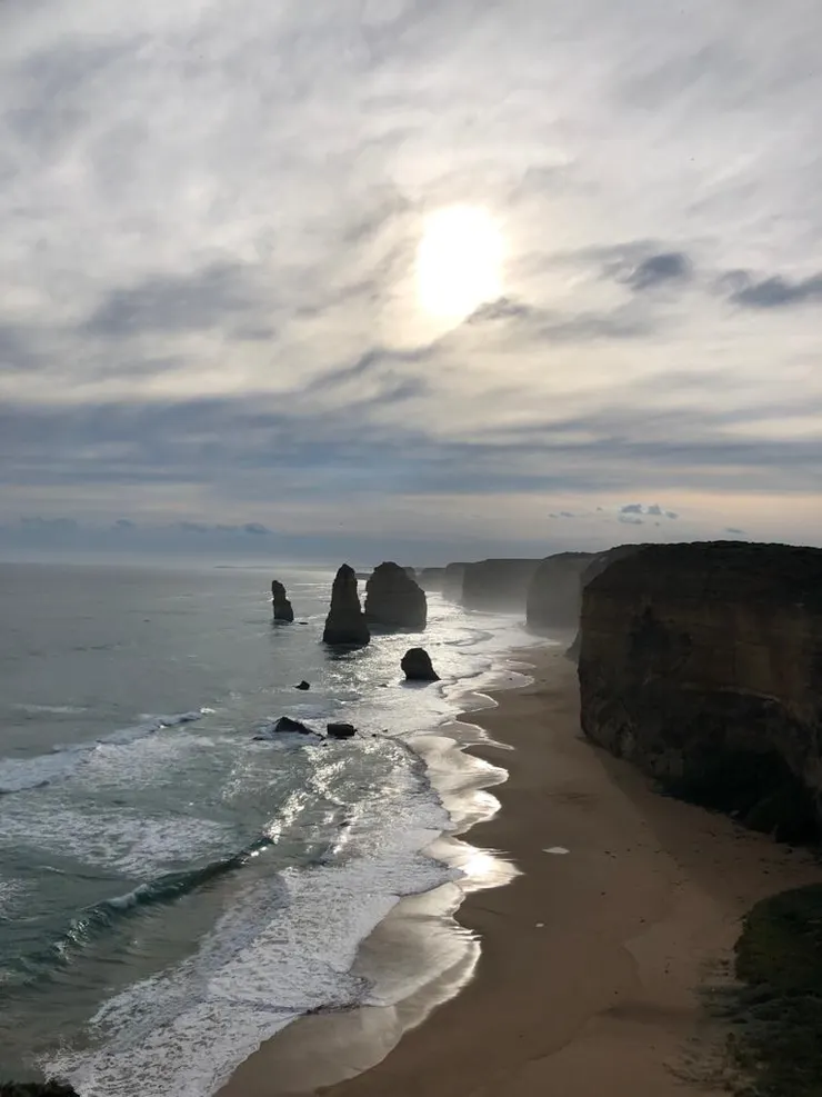 天公造美,讓我欣賞到大自然的鬼斧神工。