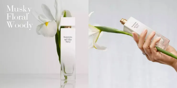 白鳶尾&麝香的優雅 (圖片來源 : 雅頓官方IG)