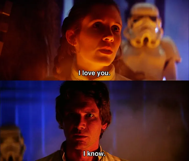 《星際大戰》那個「I know」哏的出處